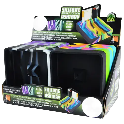 Curated Smokezilla Top Sellers Assorted Smoking Accessories Floor Display 088547 SMOKEZILLA