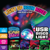 Mood Light Mini USB Disco Ball - 4 Pieces Per Retail Ready Display 41677