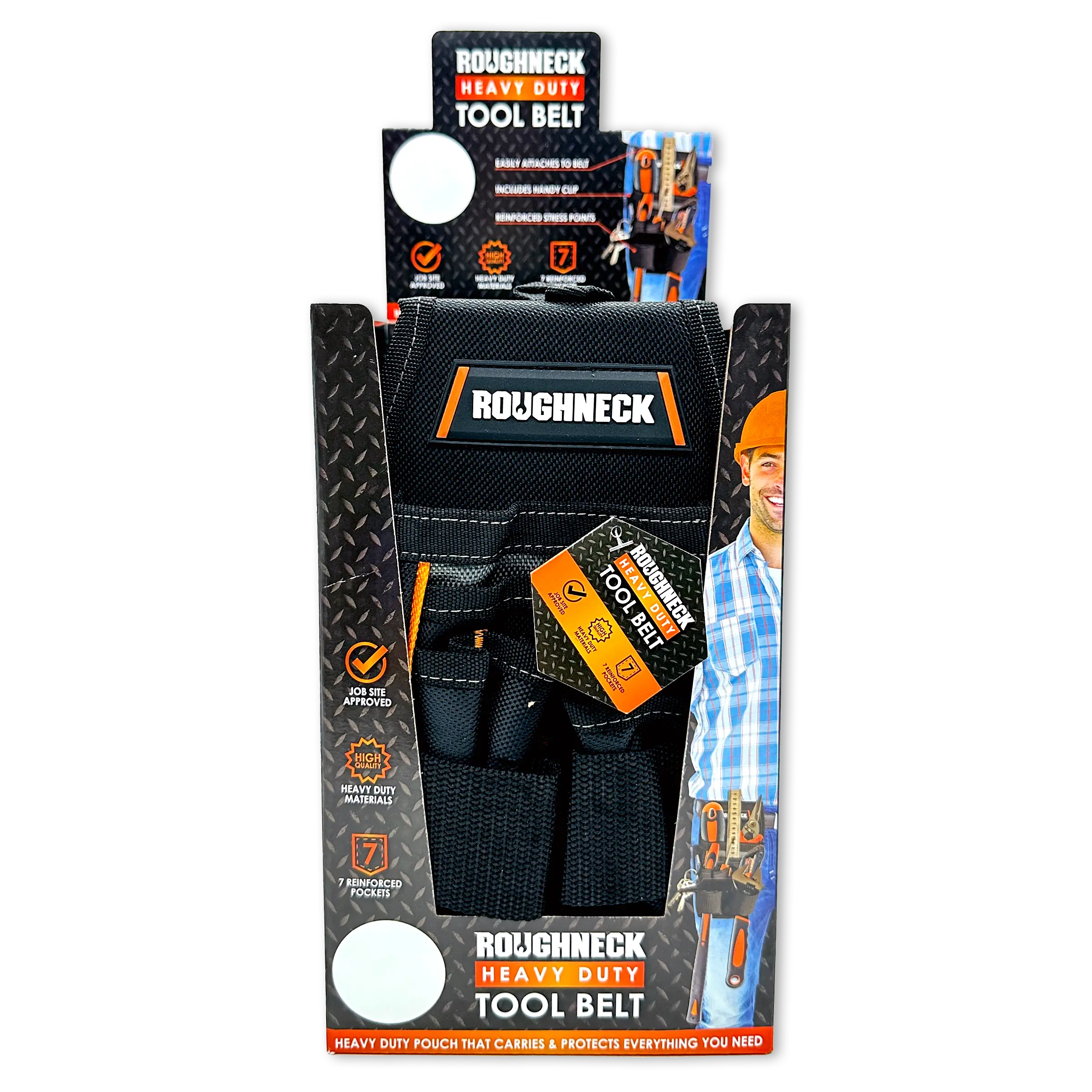 Tool Belt Attachment - 6 Pieces Per Retail Ready Display 23797 ROUGHNECK