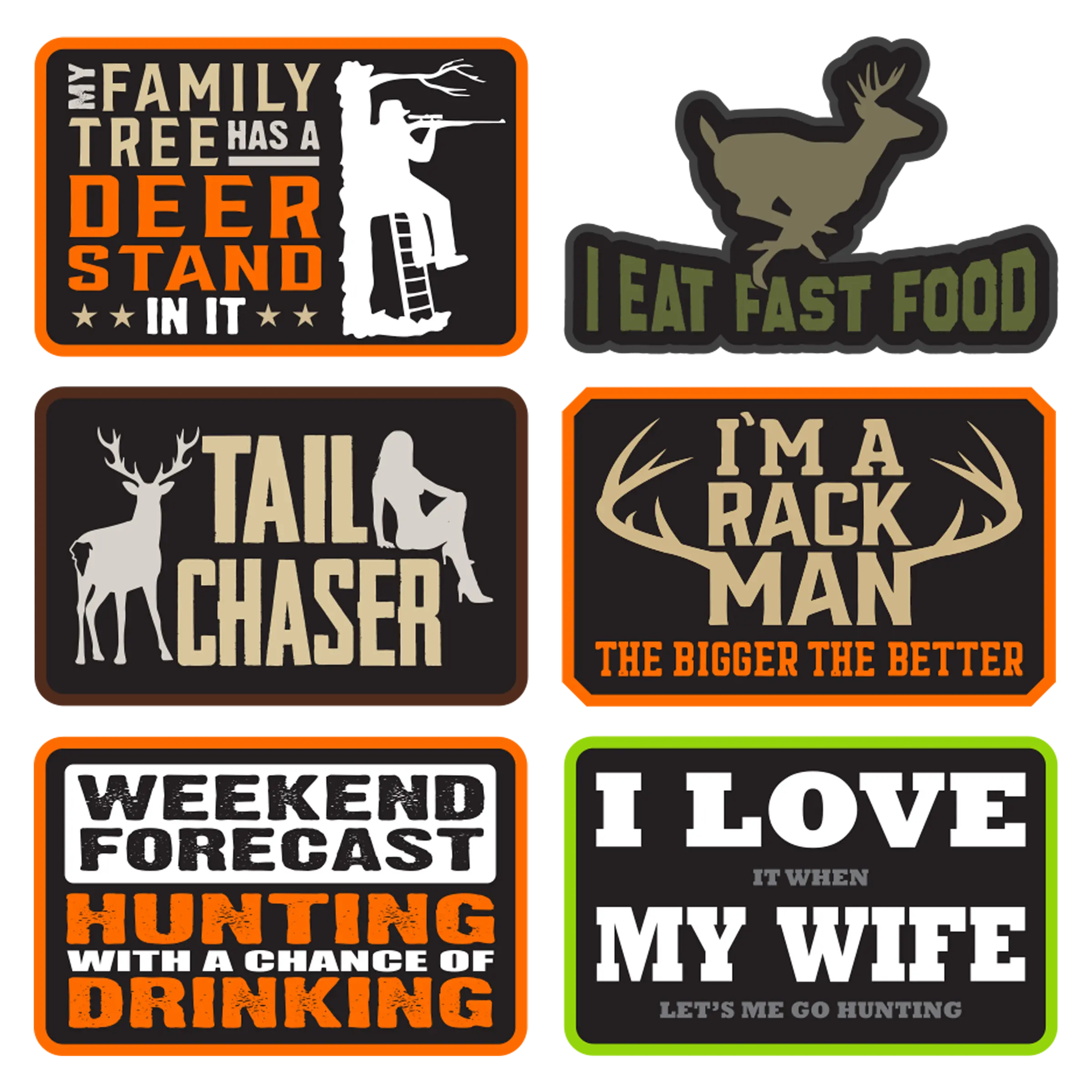 Trucker Hat Hunting Life Ball Cap - 6 Pieces Per Retail Ready Display 23766 ROUGHNECK