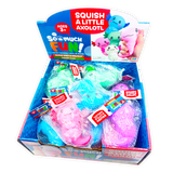 Squish and Squeeze Axolotl Toy - 12 Pieces Per Retail Ready Display 24767