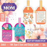 Mother's Day Celebrate Mom Assortment Floor Display - 72 Pieces Per Retail Ready Floor Display 88525