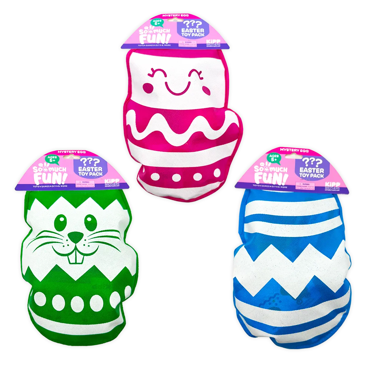 Easter Egg Mystery Toy Pack - 6 Pieces Per Retail Ready Display 24971 KIPP BROTHERS