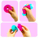 Squish & Squeeze Donut Toy - 12 Pieces Per Display 25083