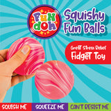 Squish & Squeeze Ball Toy - 12 Pieces Per Display 25084