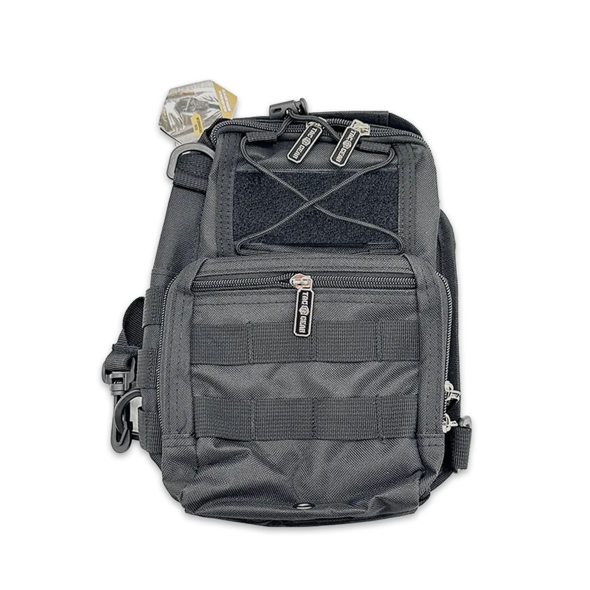 Patriotic MOLLE Tactical Sling Bag with Strap - 4 Pieces Per Retail Ready Display 25248 TAC GEAR