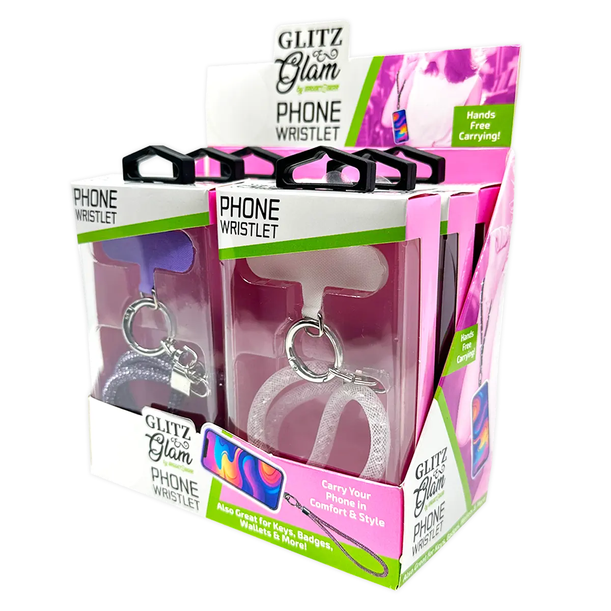 Phone Strap Wristlet - 6 Pieces Per Retail Ready Display 25400 GADGET GEAR