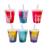 Silicone 8oz Kids Toddler Kiddo Super Cups - 6 Pieces Per Retail Ready Display 25604 ROUGHNECK