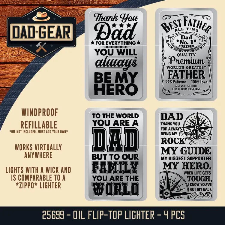 Father's Day Assorted Floor Display - 78 Pieces Per Retail Ready Display 88586 KIPP BROTHERS