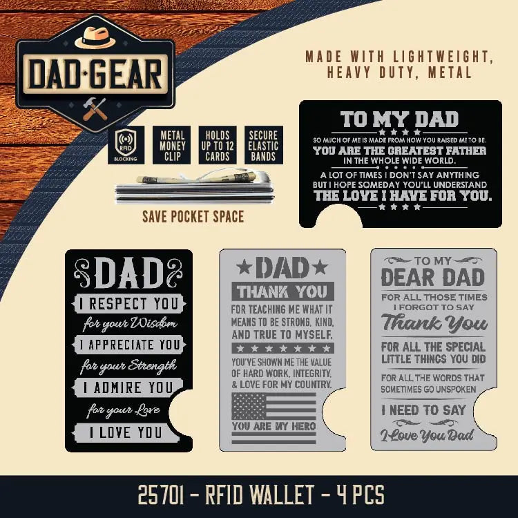 Father's Day Assorted Floor Display - 78 Pieces Per Retail Ready Display 88586 KIPP BROTHERS