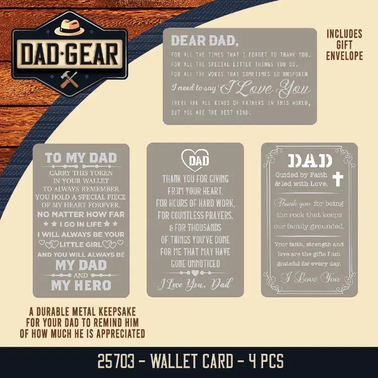 Father's Day Assorted Floor Display - 78 Pieces Per Retail Ready Display 88586 KIPP BROTHERS