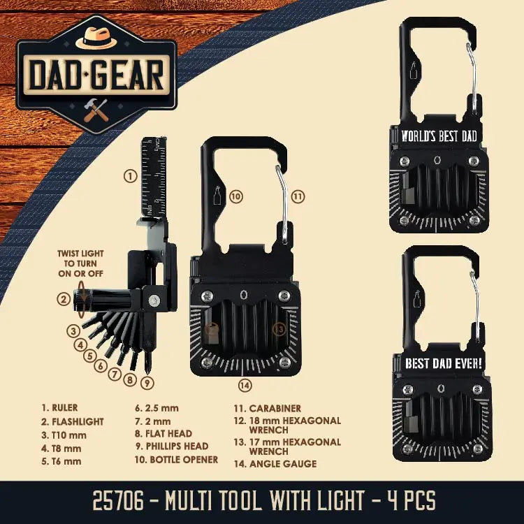 Father's Day Assorted Floor Display - 78 Pieces Per Retail Ready Display 88586 KIPP BROTHERS