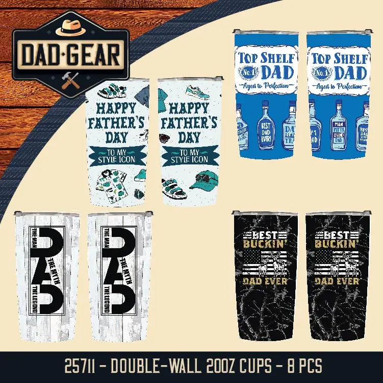 Father's Day Assorted Floor Display - 78 Pieces Per Retail Ready Display 88586 KIPP BROTHERS