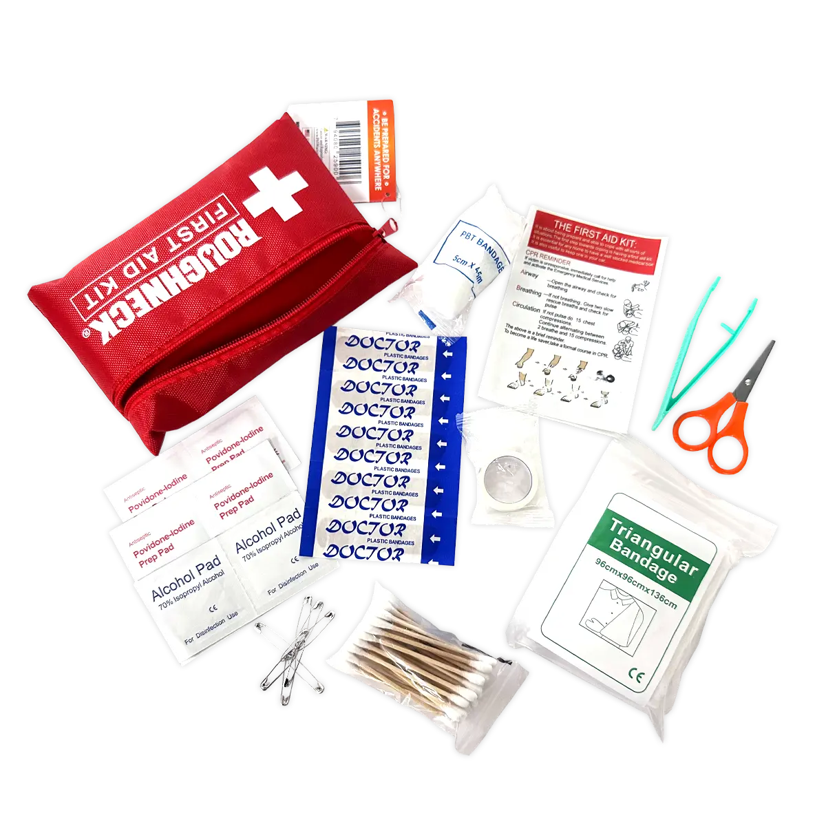 First Aid Kit - 6 Pieces Per Retail Ready Display 25900 ROUGHNECK