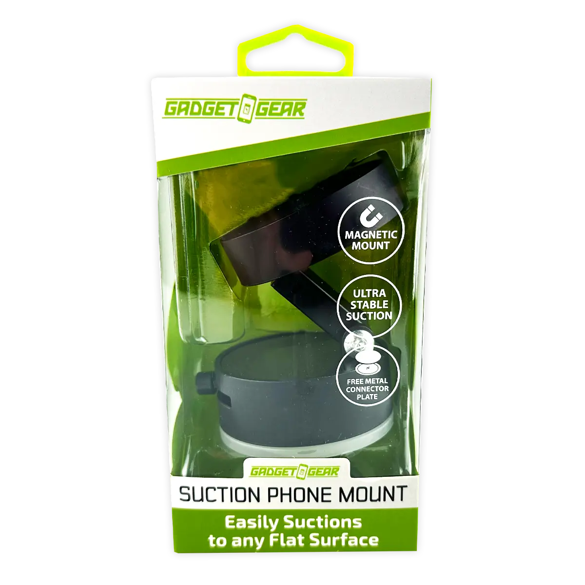 Suction Phone Mount - 6 Pieces Per Retail Ready Display 25922 GADGET GEAR