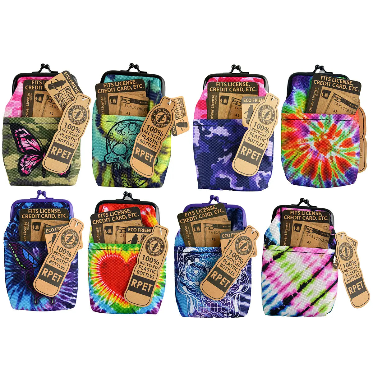 rPET Cigarette Pouch with Matching Lighter - 8 Pieces Per Retail Ready Display 41511 SMOKEZILLA