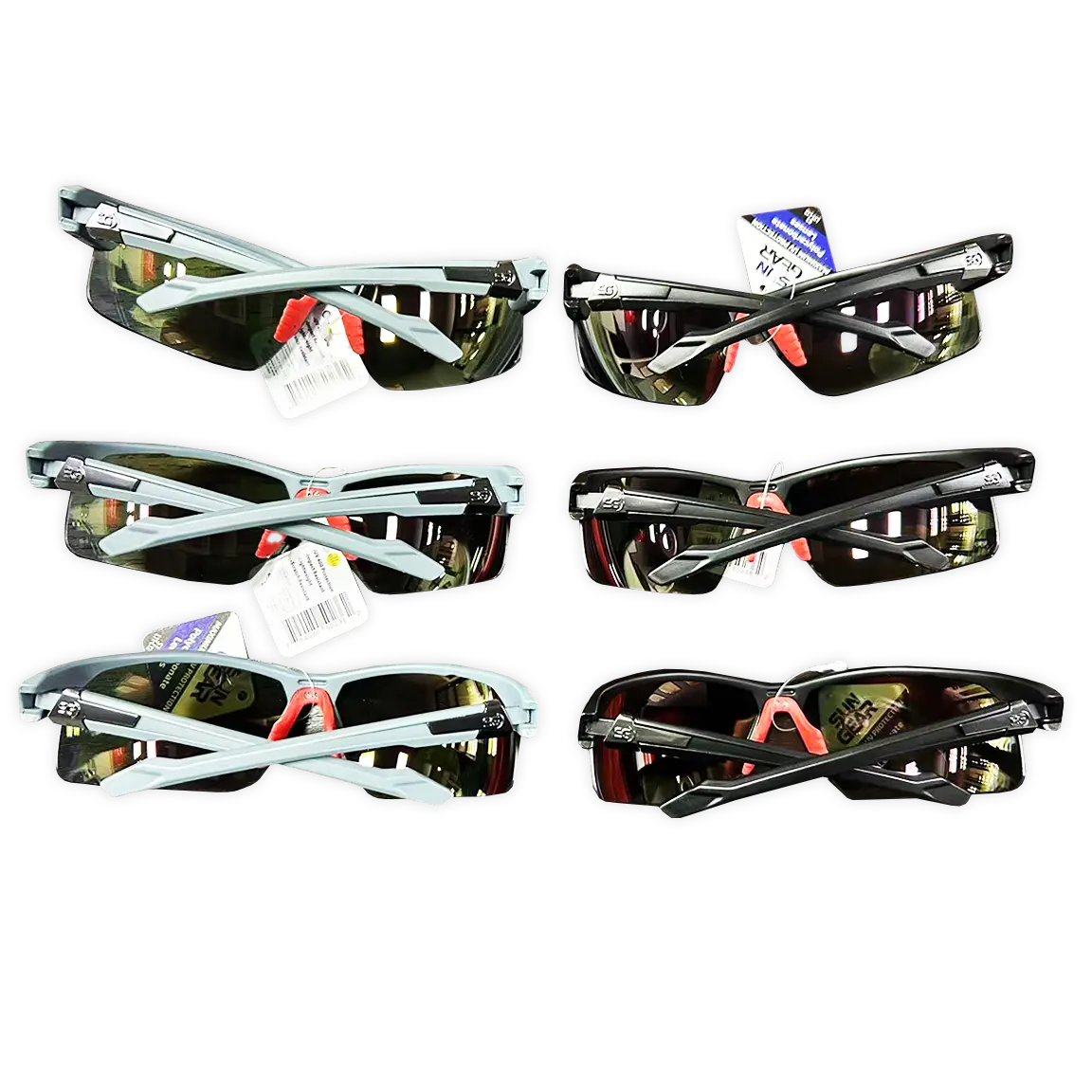 Sunglasses Sungear Assortment - 6 Pieces Per Pack 50236 SUN GEAR