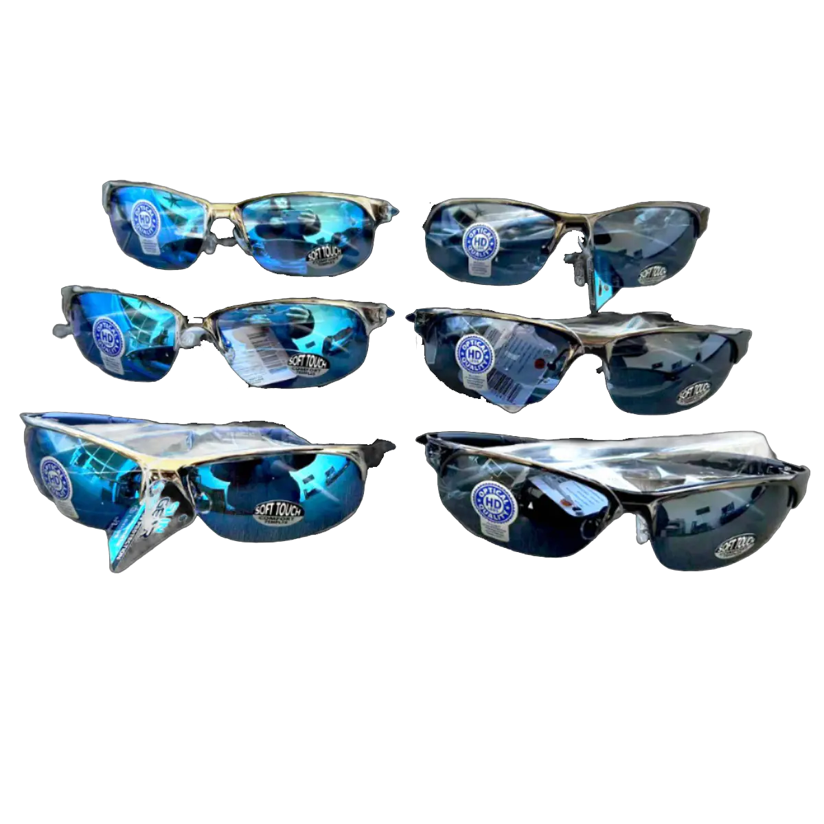 Sunglasses Sungear Assortment - 6 Pieces Per Pack 50243 SUN GEAR