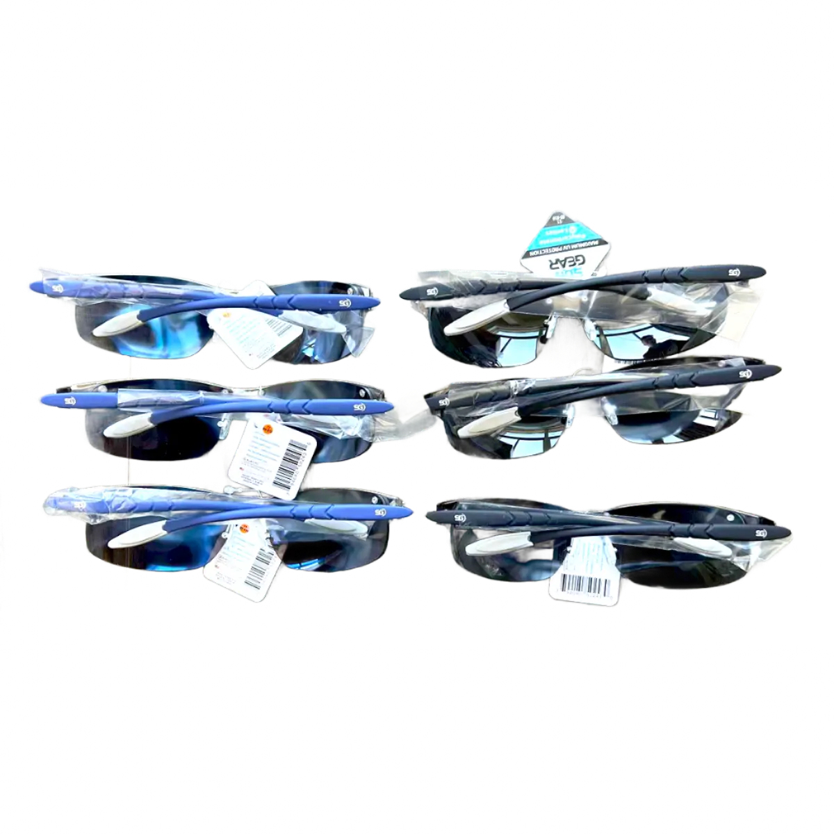 Sunglasses Sungear Assortment - 6 Pieces Per Pack 50243 SUN GEAR