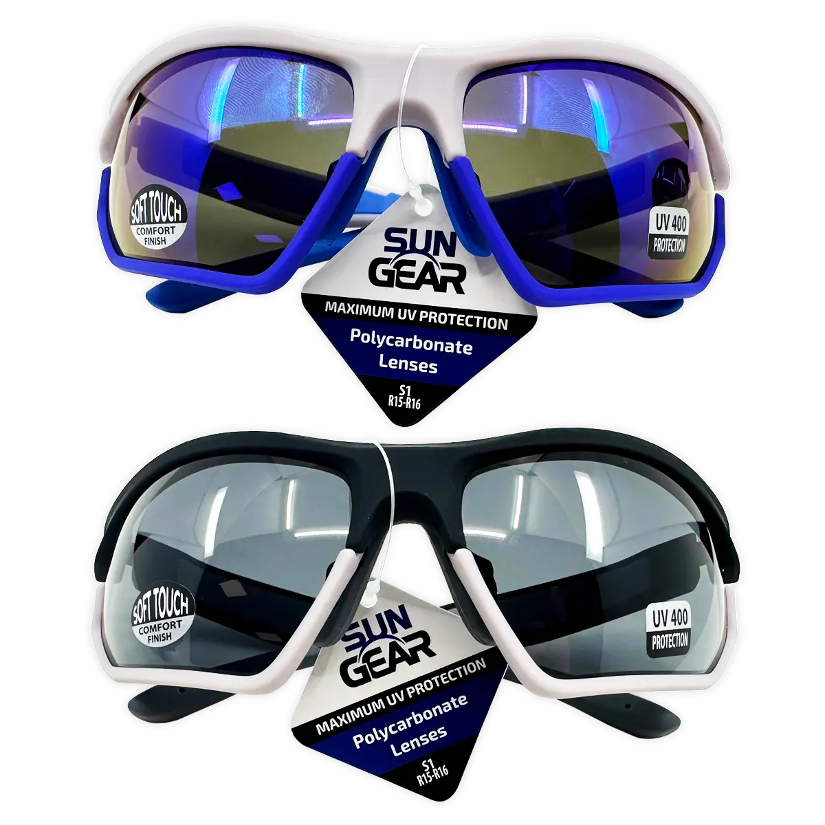 Sunglasses Sungear Assortment - 6 Pieces Per Pack 50246 SUN GEAR