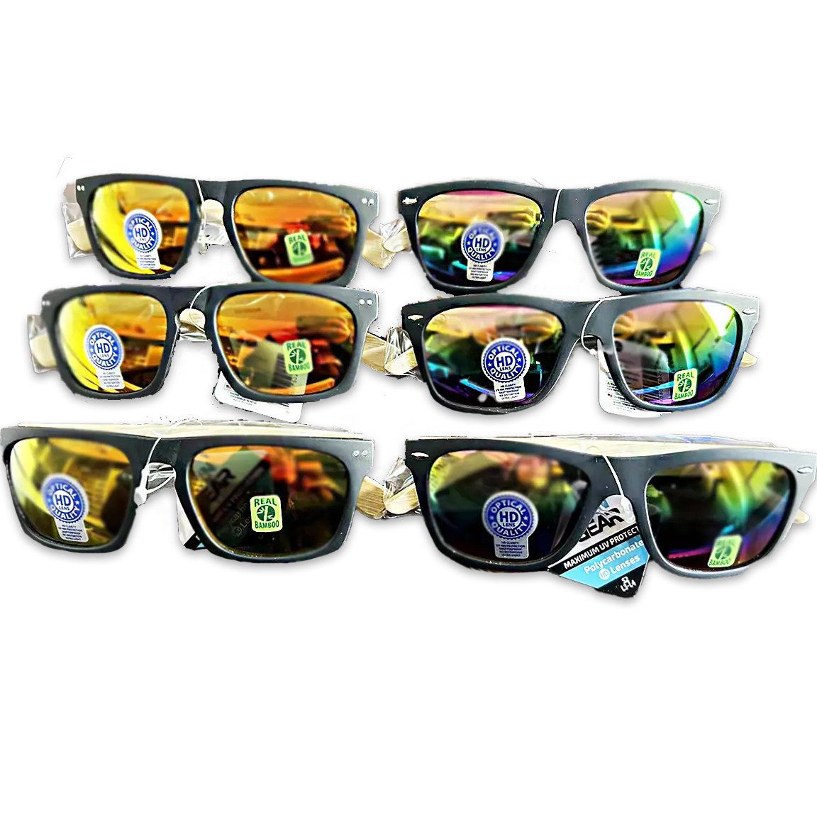 Sunglasses Sungear Assortment - 6 Pieces Per Pack 50249 SUN GEAR