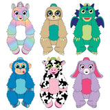 Kids Cup and Plush Assortment Floor Display - 24 Pieces Per Retail Ready Floor Display 88496