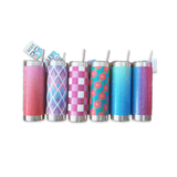 Rhinestone Cup Assortment Floor Display - 24 Pieces Per Retail Ready Display 88544 NOVELTY INC