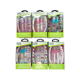 Beaded Charging Cable Assortment 3FT - 6 Pieces Per Retail Ready Display 88568 GADGET GEAR