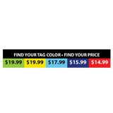 Merchandising Fixture - Sungear Retail Pricing Strip ONLY 980470