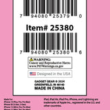 Beaded Charging Cable Assortment 3FT - 6 Pieces Per Retail Ready Display 88568 GADGET GEAR