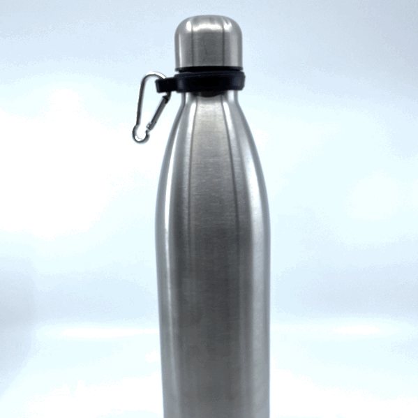 18 oz Stainless-Steel Flask and Safe - 6 Pieces Per Retail Ready Display 22931 ROUGHNECK