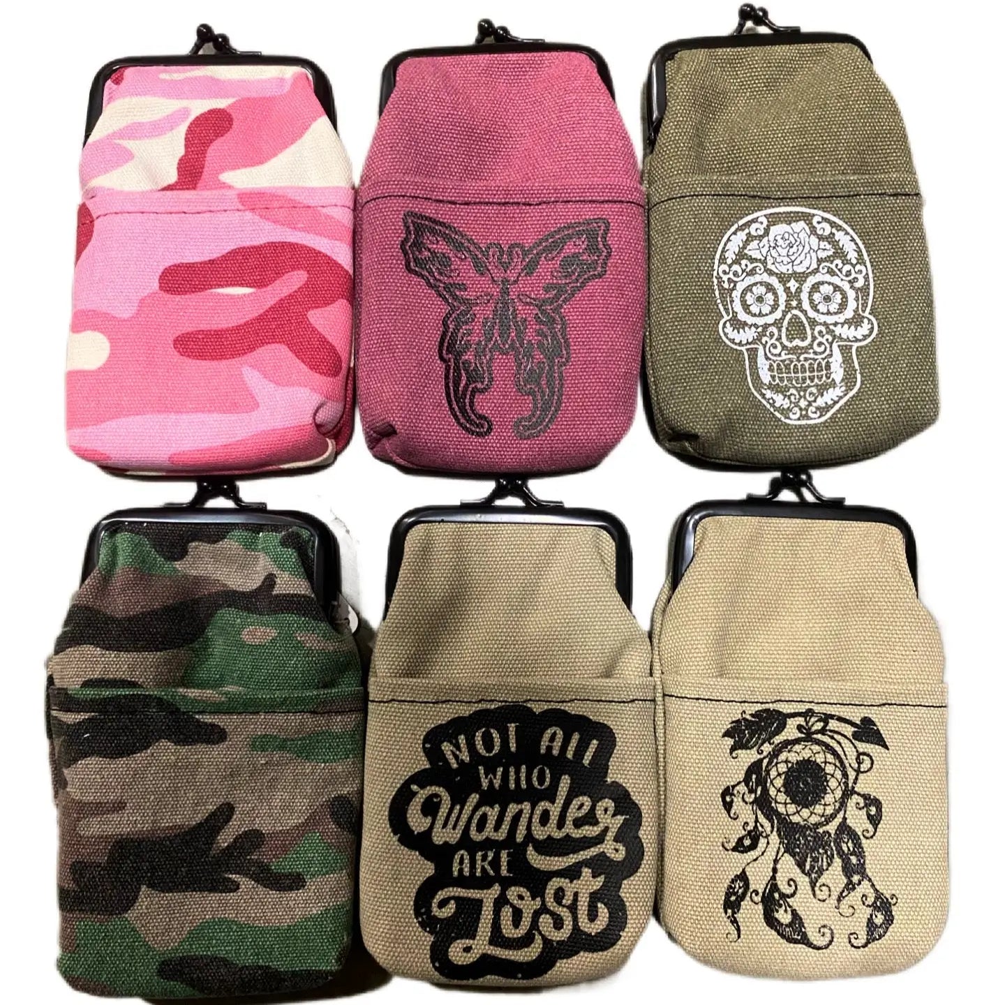 Canvas Cigarette Pouch - 6 Pieces Per Retail Ready Display 41345 SMOKEZILLA