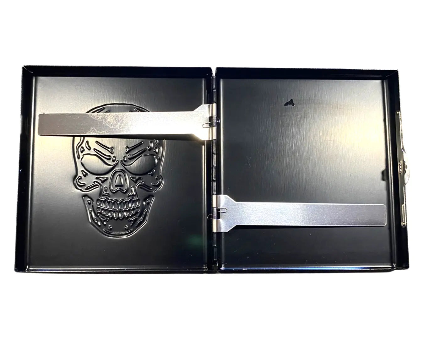 Metal Cigarette Case with Hinged Lid - 8 Pieces Per Retail Ready Display 40349 SMOKEZILLA