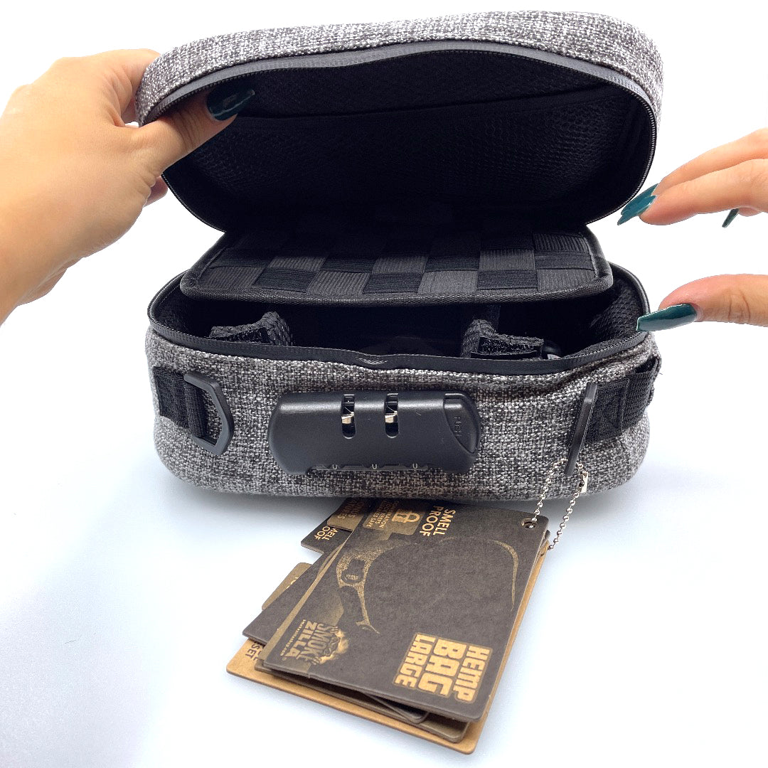 ITEM NUMBER 022711 LARGE HEMP BAG 4 PIECES PER DISPLAY