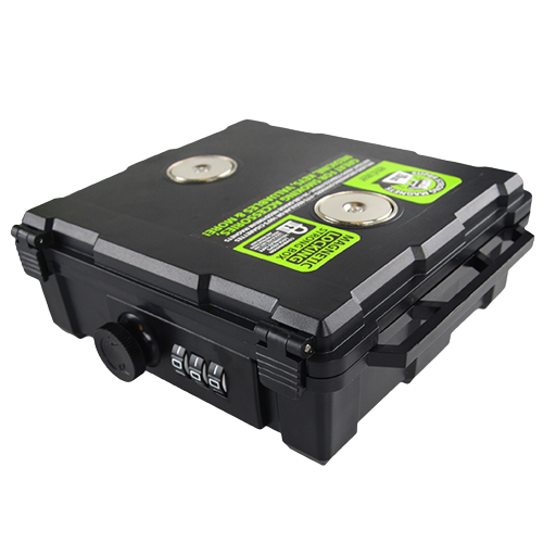 ITEM NUMBER 021738 MAGNETIC LOCKING BOX 6 PIECES PER DISPLAY