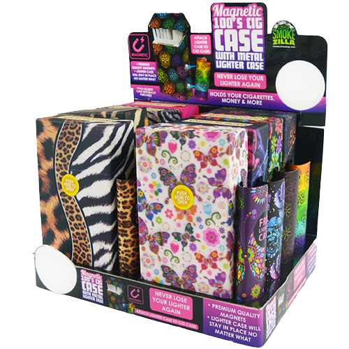ITEM NUMBER 021748 100S CIG BOX LTR CASE 8 PIECES PER DISPLAY