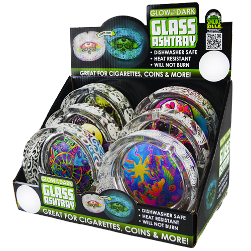 ITEM NUMBER 021812 GID ASHTRAY MIX B 6 PIECES PER DISPLAY