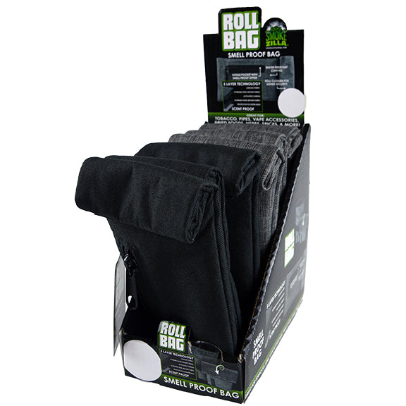 ITEM NUMBER 021829 SMOKEZILLA ROLL BAG 6 PIECES PER DISPLAY