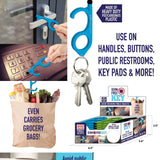 Plastic Germ Free Key Ring 24 Pieces Per Retail Ready Display 21875