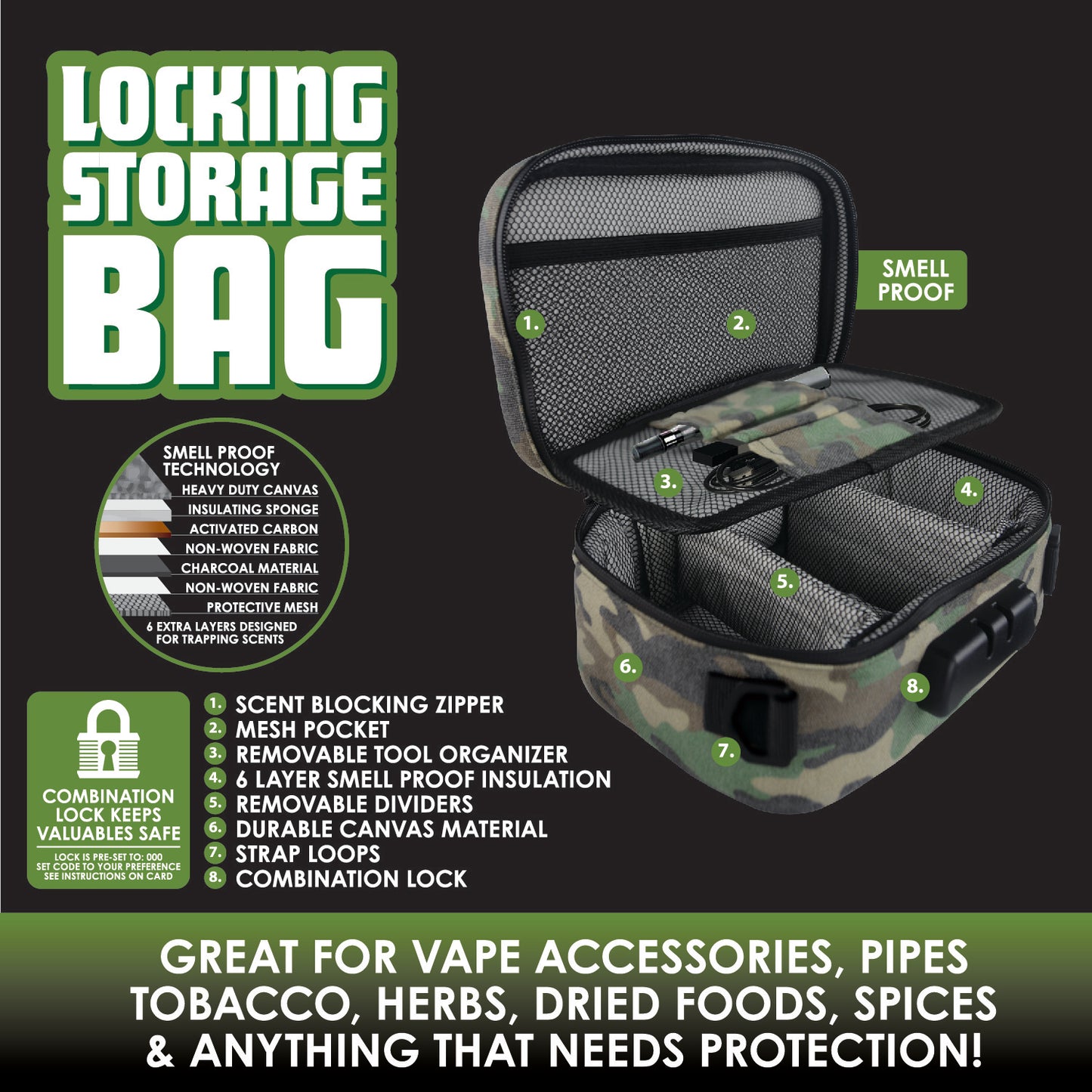 ITEM NUMBER 021912 STORAGE LOCK BAG 4 PIECES PER DISPLAY