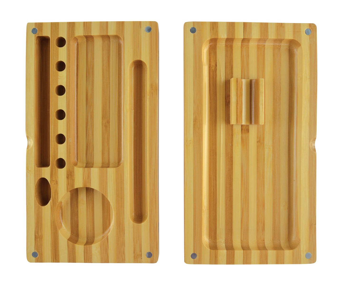 ITEM NUMBER 021917 BAMBOO MAGNETIC TRAY 4 PIECES PER DISPLAY