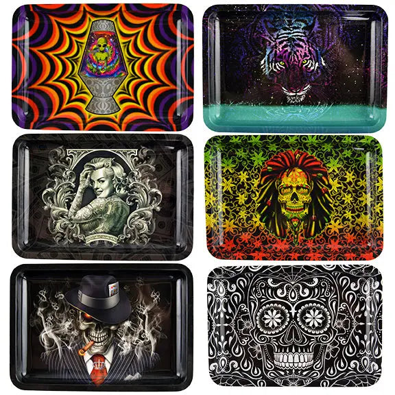 Metal Roll Tray - 6 Pieces Per Retail Ready Display 22058 SMOKEZILLA