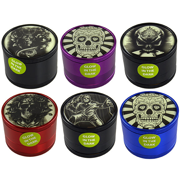 Glow-in-the-Dark Aluminum Grinder