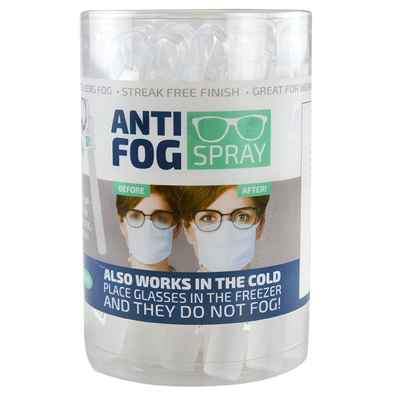 ITEM NUMBER 022065 ANTI FOG SPRAY 24 PIECES PER DISPLAY