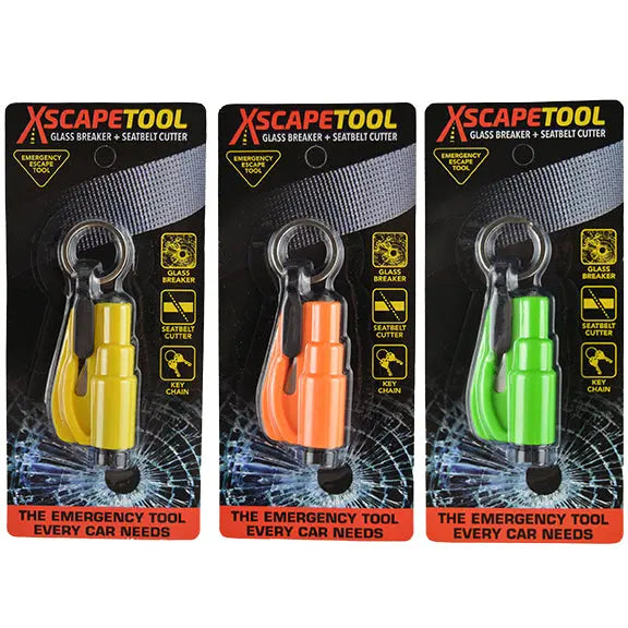 Seatbelt Cutter Key Chain - 6 Pieces Per Retail Ready Display 22077 NOVELTY INC