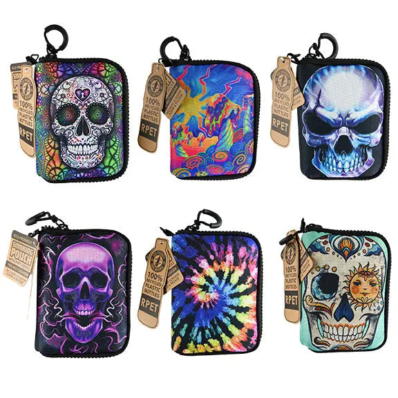 rPET Smoking Bag with Zipper - 6 Pieces Per Retail Ready Display 22088 SMOKEZILLA