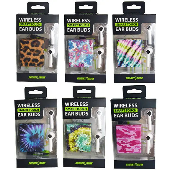 Wireless Earbuds with Magnetic Charging Case - 6 Pieces Per Retail Ready Display 22089 GADGET GEAR