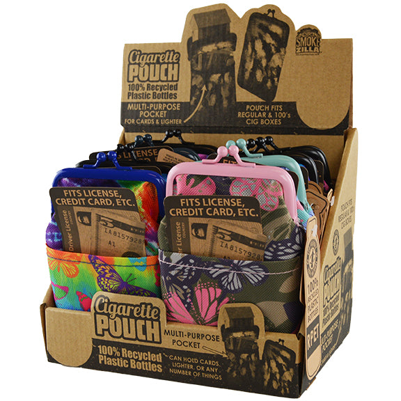 ITEM NUMBER 022116 RPET CIG CASE MIX B 8 PIECES PER DISPLAY