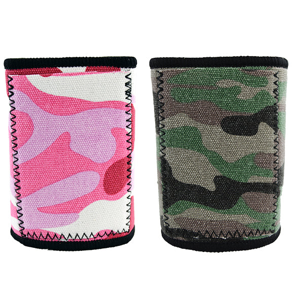 ITEM NUMBER 022124 CANVAS CAN COOLER POCKET 6 PIECES PER DISPLAY
