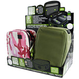 Smell Proof Canvas Lock Bag with Tool Organizer - 4 Pieces Per Retail Ready Display 22153
